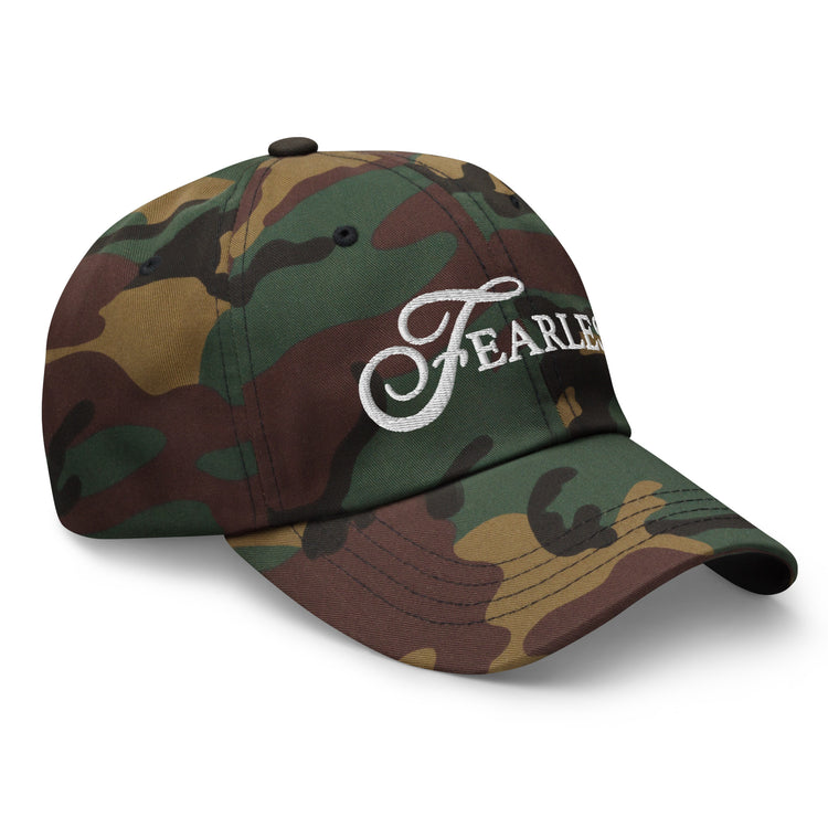 Fearless Dad Hat with White Lettering