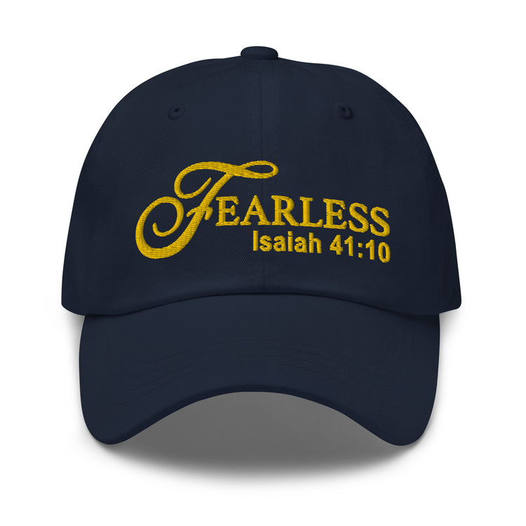 Fearless Dad Hat with Scripture