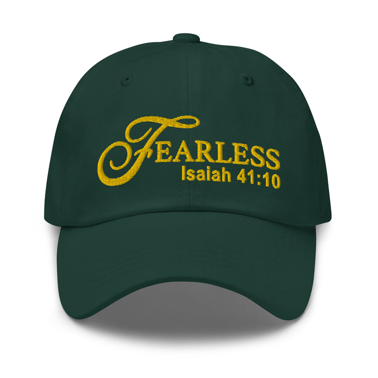 Fearless Dad Hat with Scripture