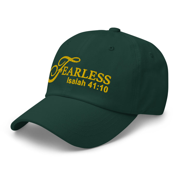 Fearless Dad Hat with Scripture