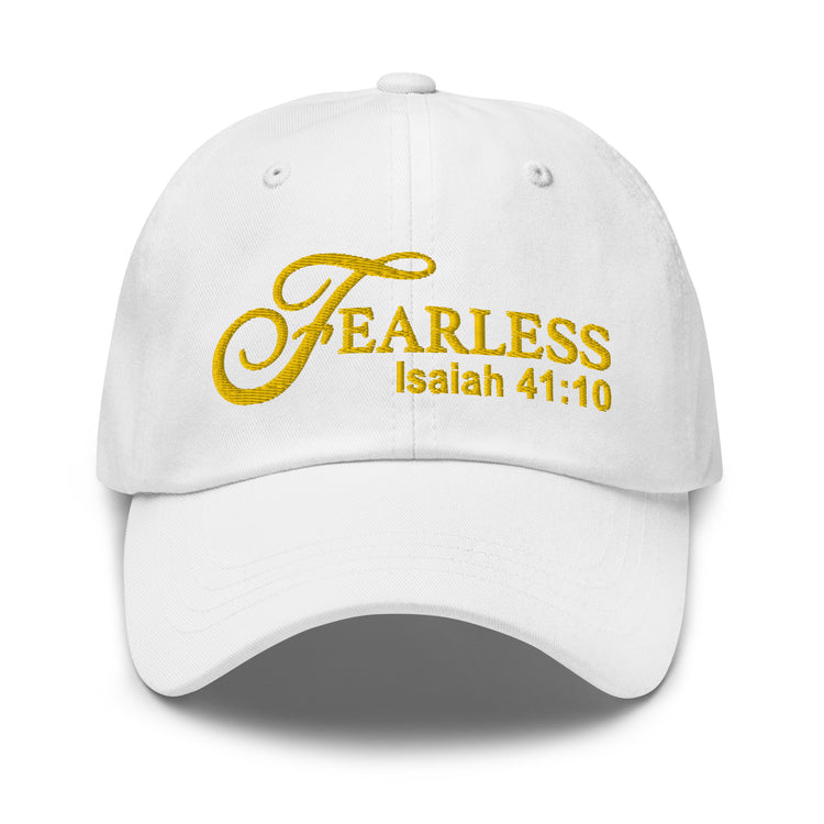 Fearless Dad Hat with Scripture