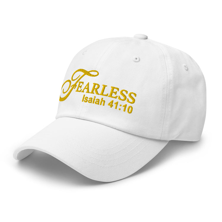 Fearless Dad Hat with Scripture