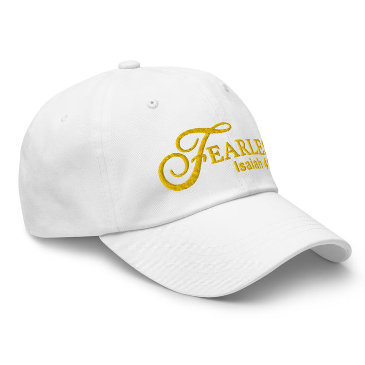 Fearless Dad Hat with Scripture