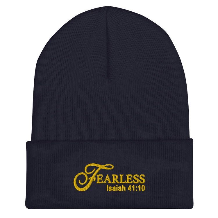 Fearless Beanie with Scripture