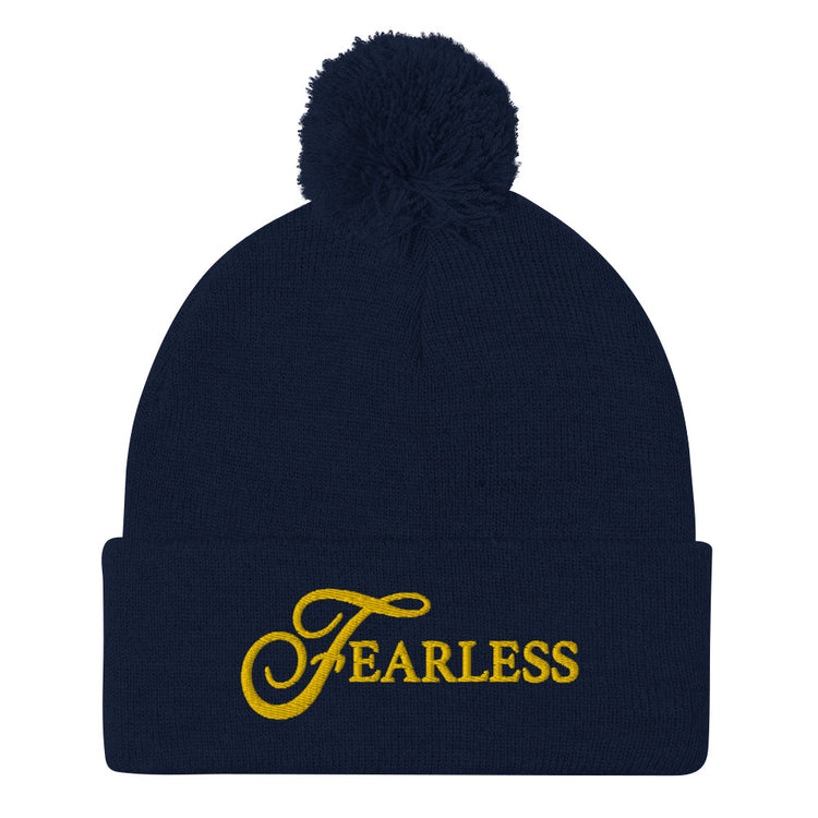 Fearless Pom-Pom Beanie