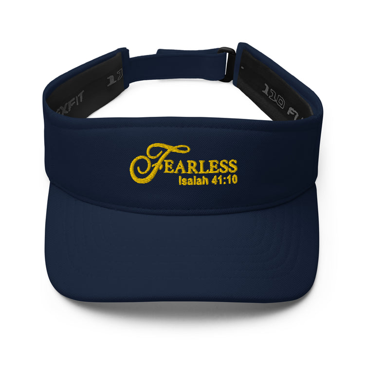 Fearless Visor with Scripture