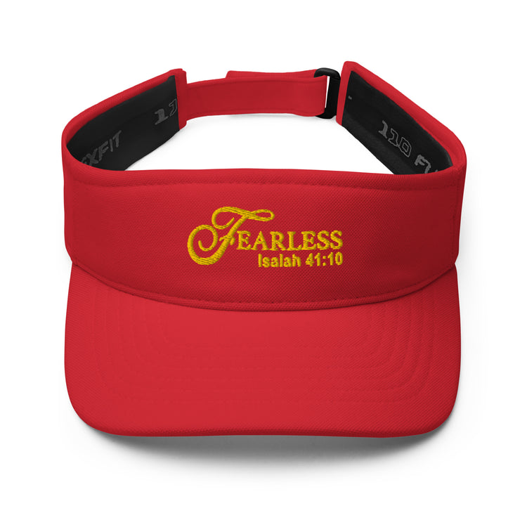 Fearless Visor with Scripture