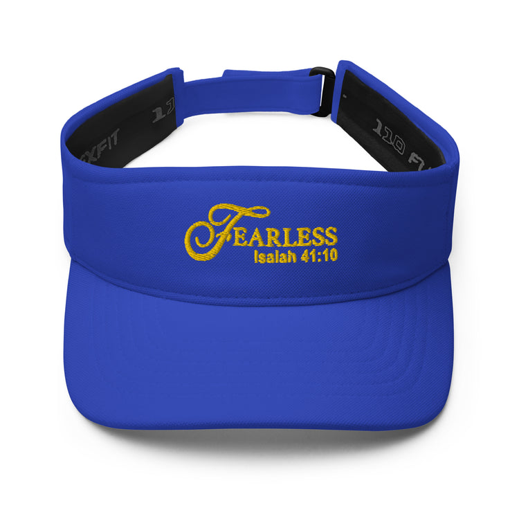 Fearless Visor with Scripture