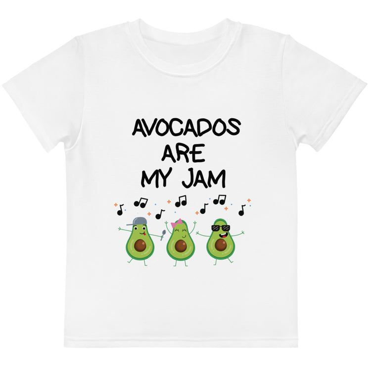 Avocados Are My Jam Kids Tee