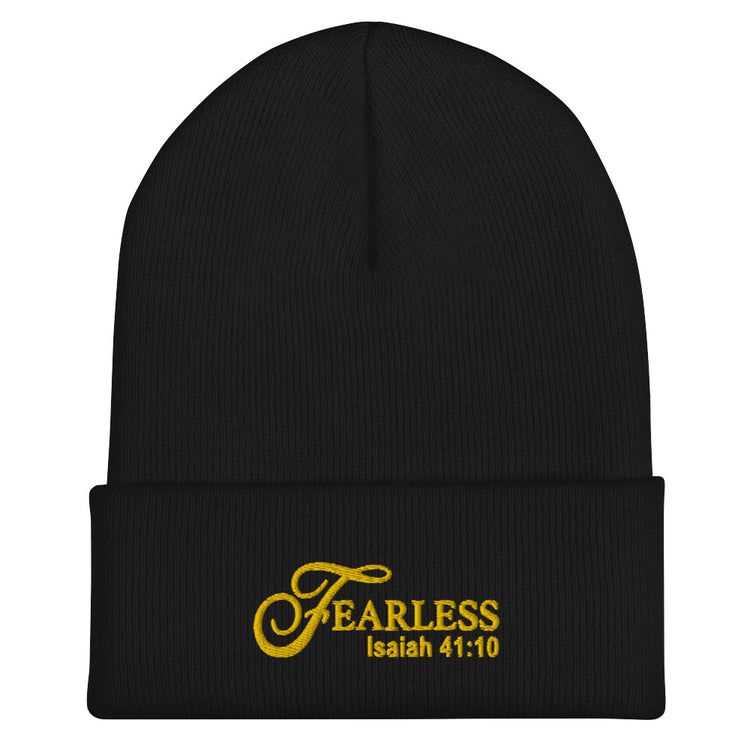 Fearless Beanie with Scripture