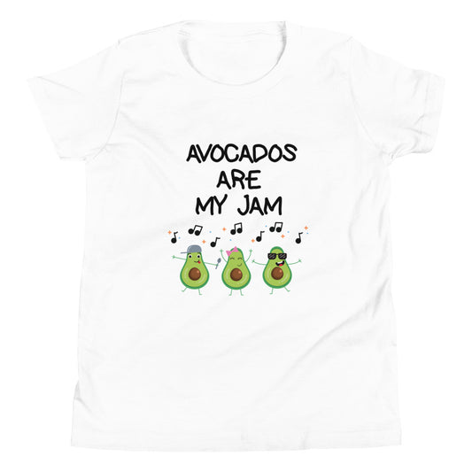 Avocados Are My Jam Youth Tee